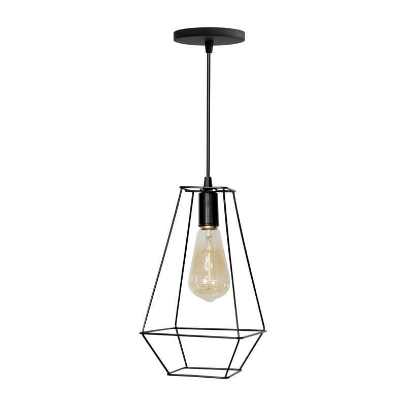 PENDENTE ARAMADO LOFT PRETO