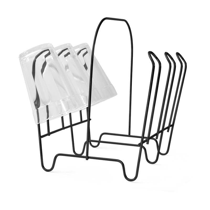 SUPORTE PARA 6 COPOS PRETO