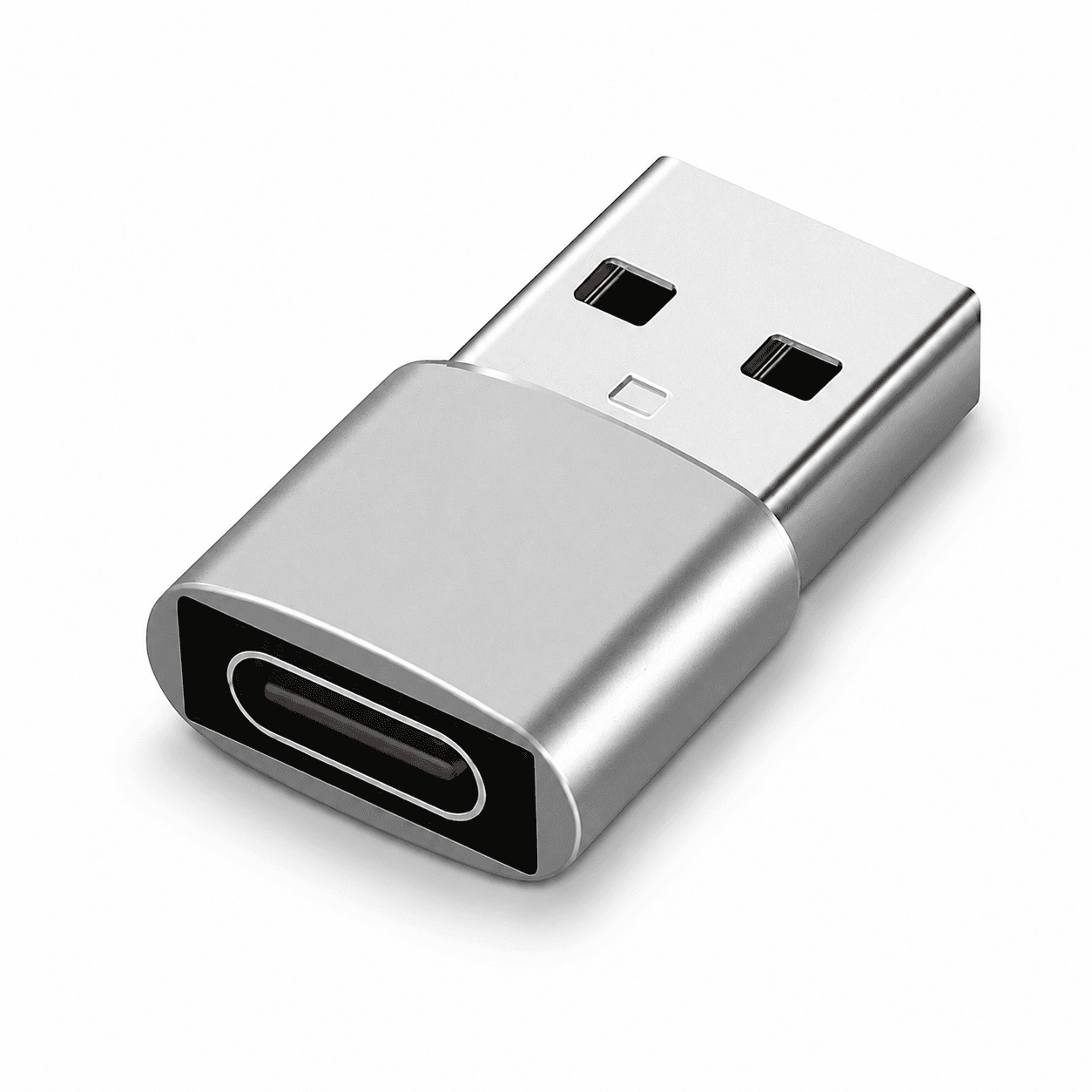 Adaptador USB A Macho para USB C Fêmea Type C Conversor