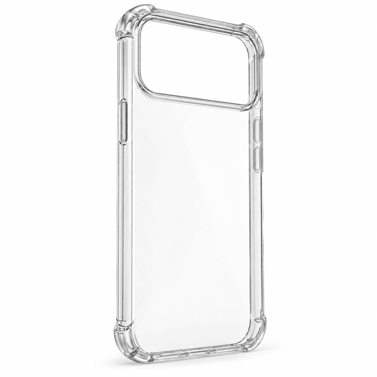 Capa Compatível iPhone 17 Pro Transparente TPU Anti Shock