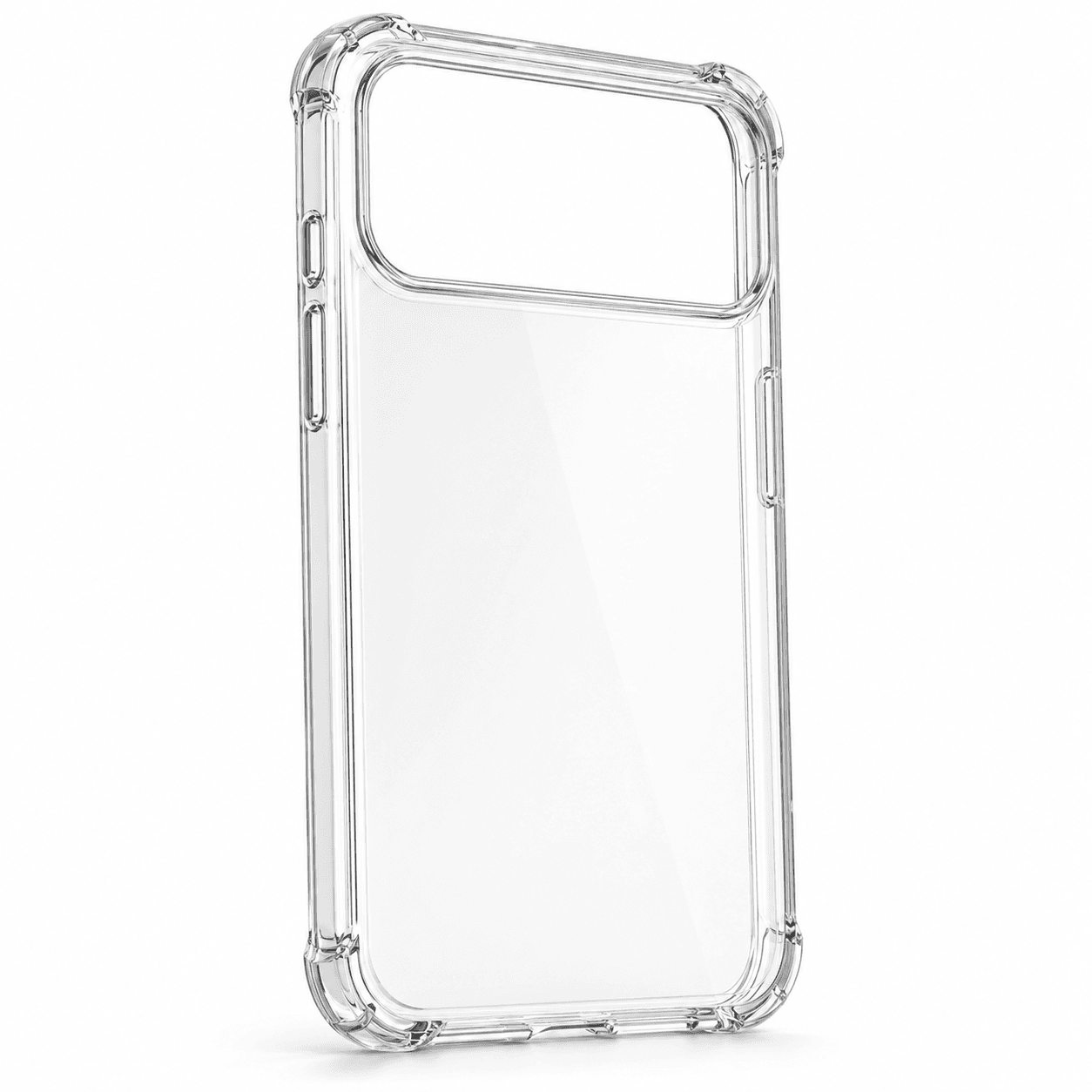 Capa Compatível iPhone 17 Pro Max Transparente TPU Anti Shock