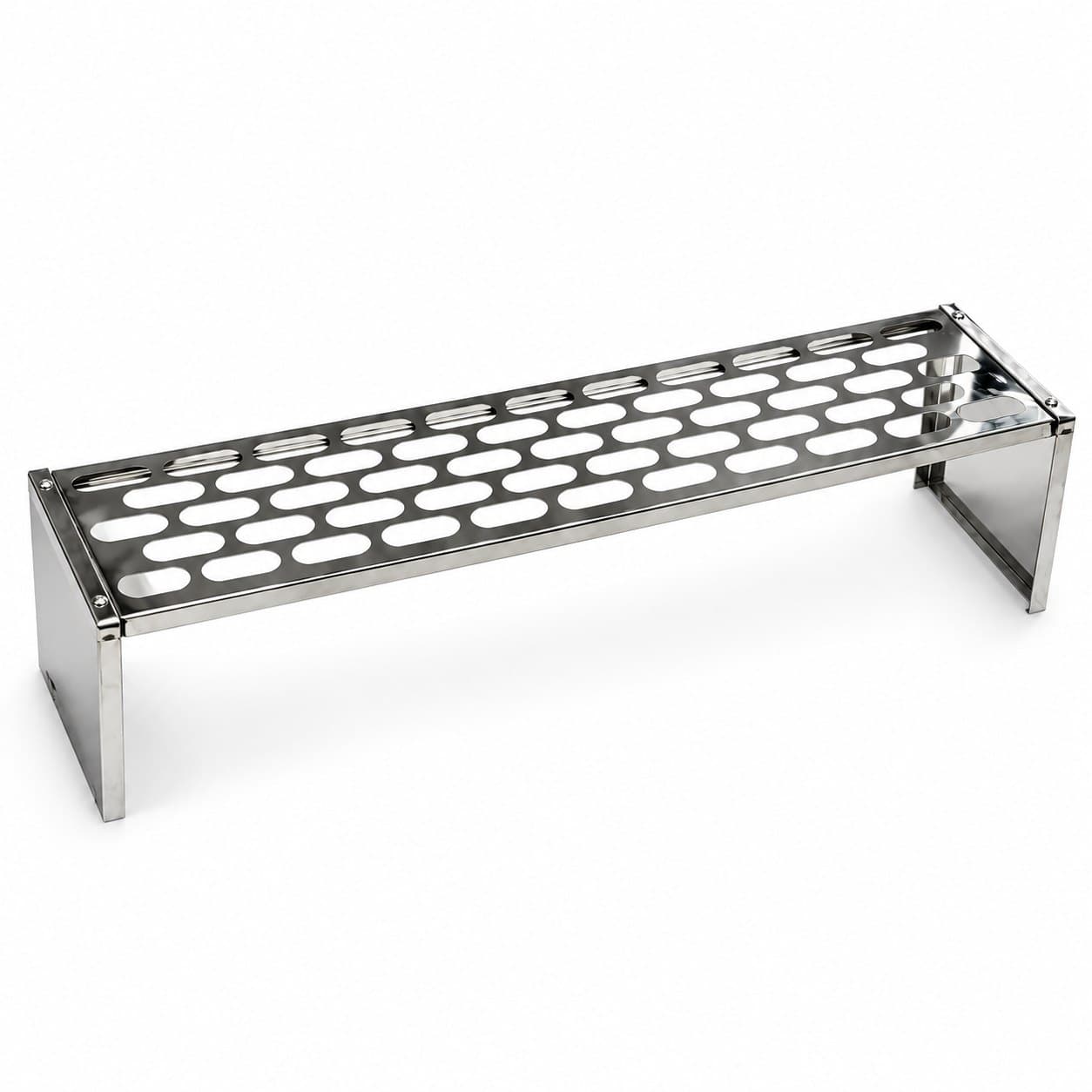 Grelha Descansador para Hambúrguer Aço Inox 80x18cm