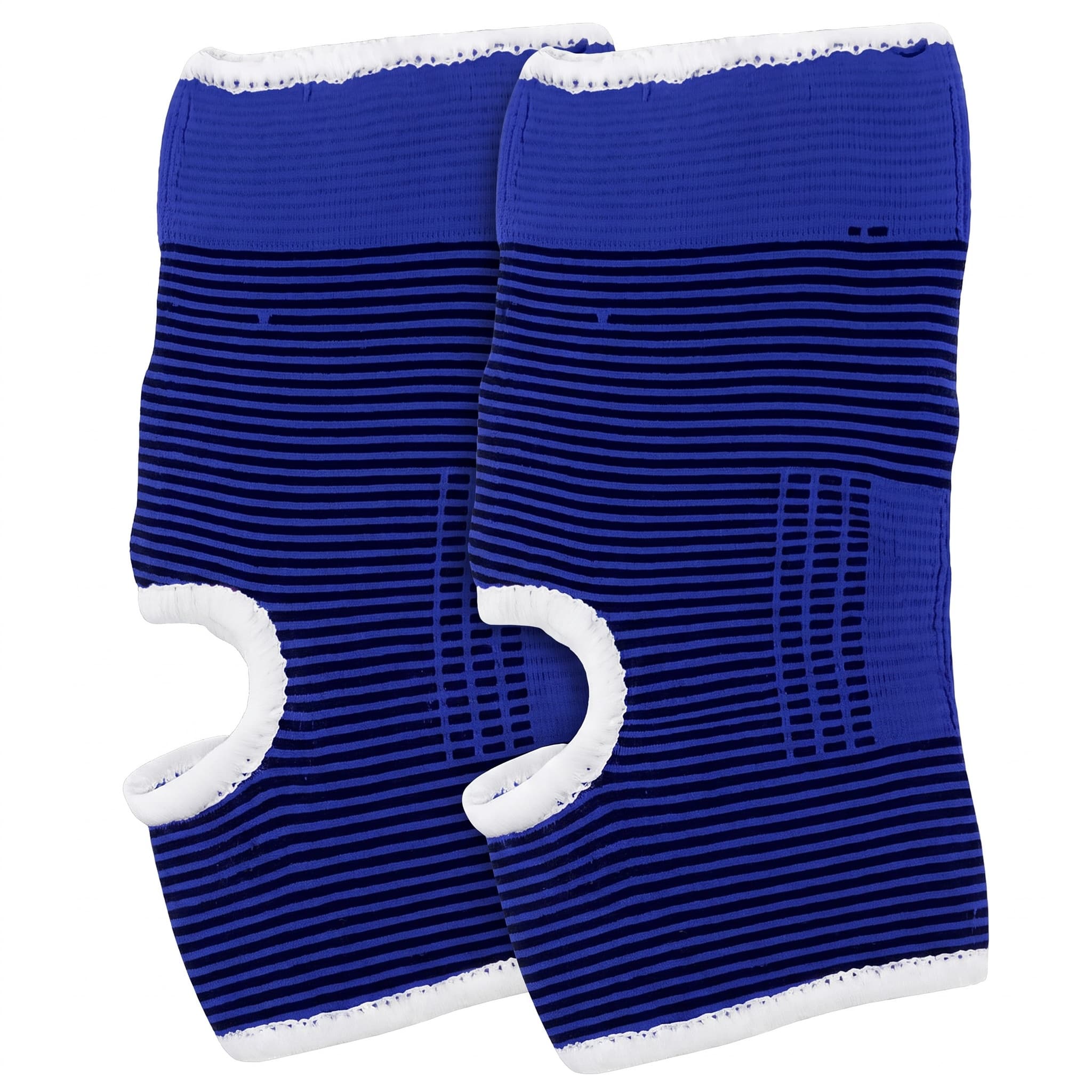 Tornozeleira de Compressão Esportiva Kit com 2 Peças Azul
