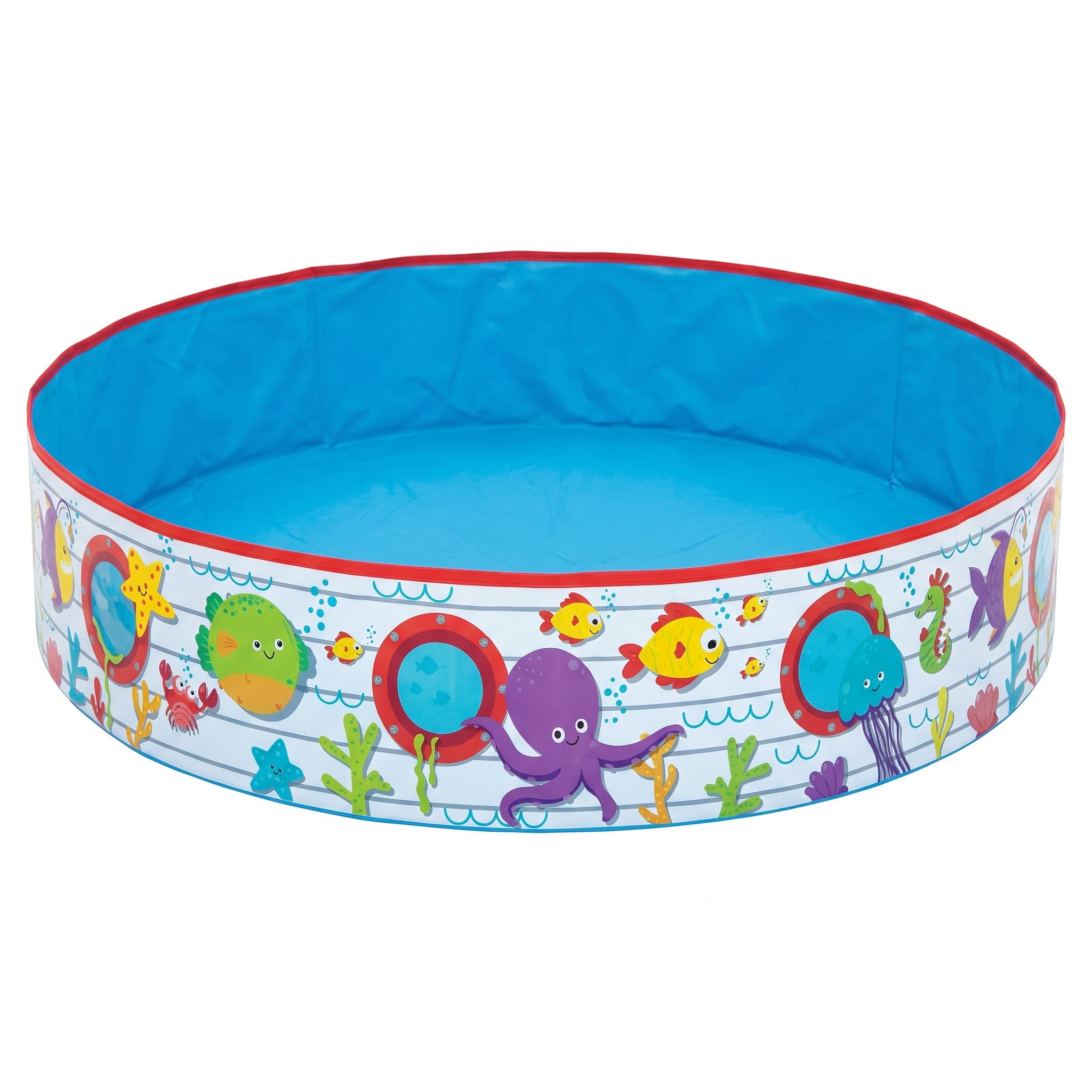 Piscina Infantil Semirrígida Fundo do Mar 435L Bestway