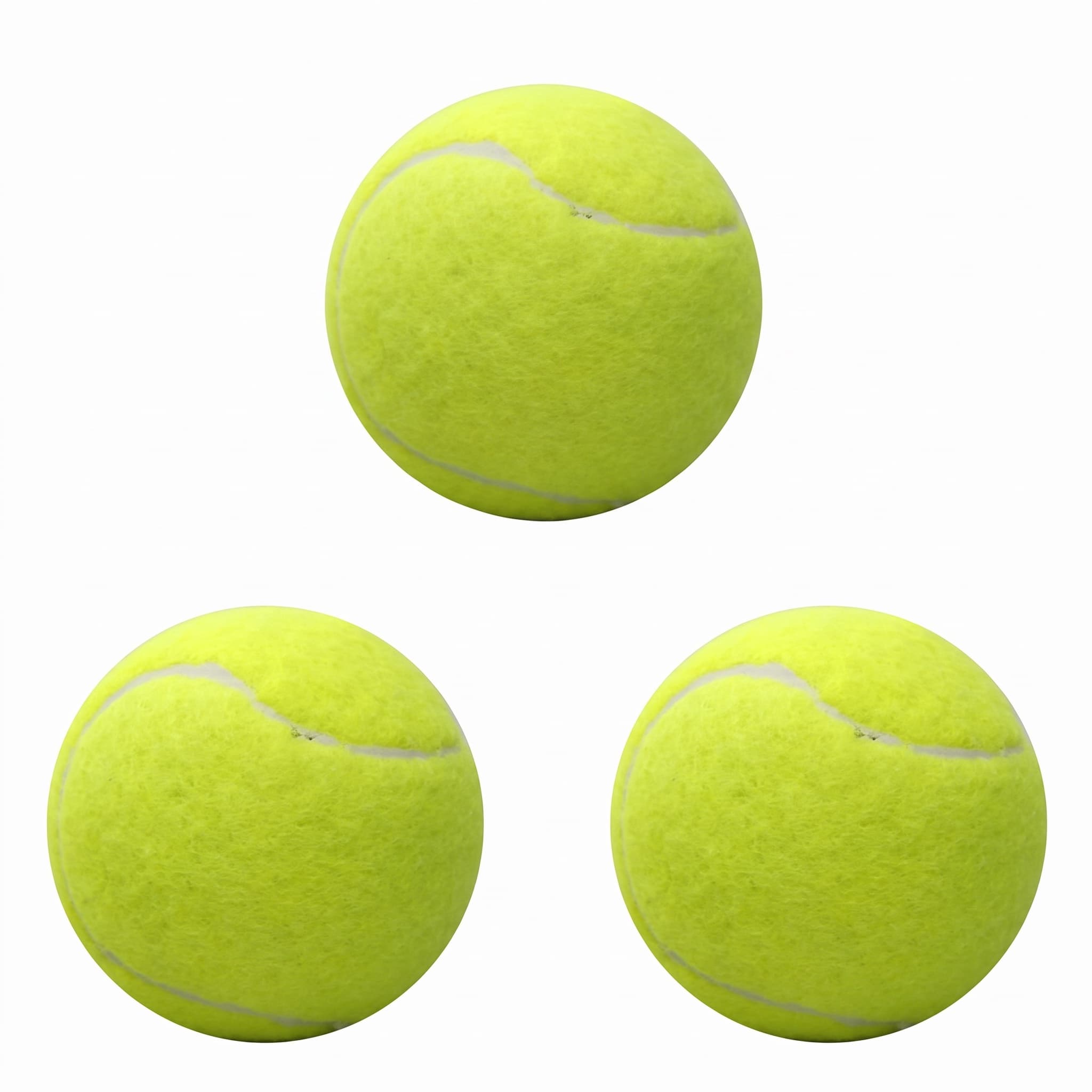 Bola de Tênis Kit com 3 Peças 6,3cm