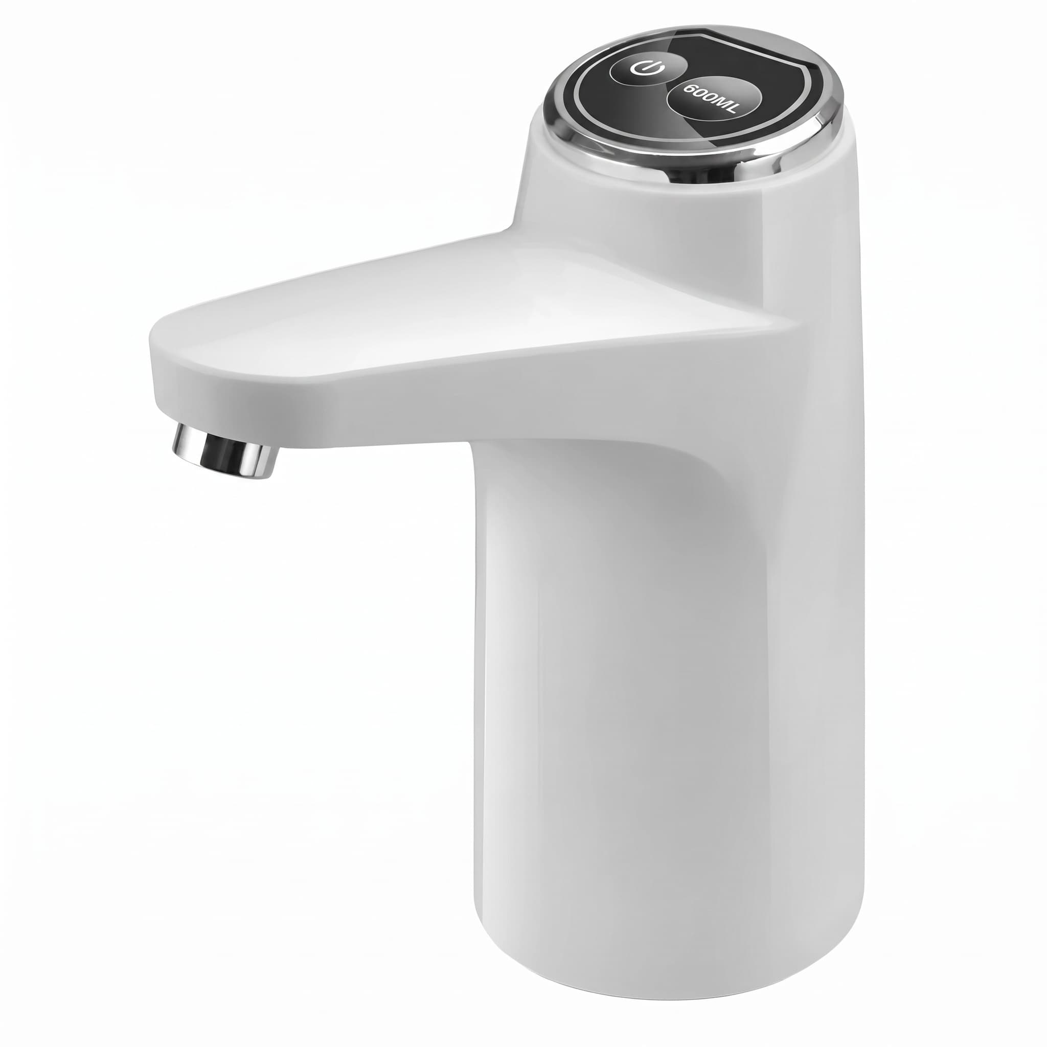 Bomba Automática para Galão de Água com Botão 600ml Recarregável USB