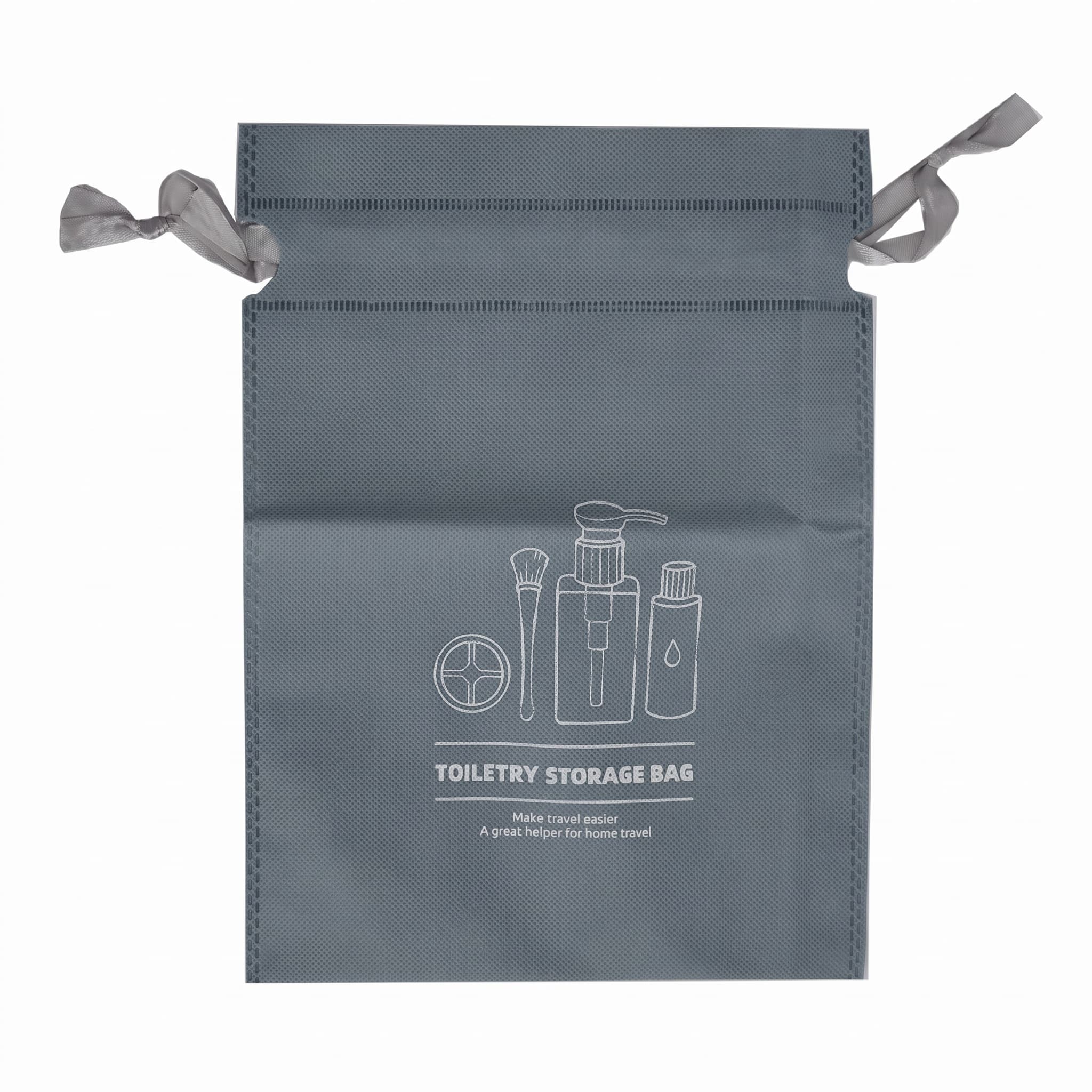 Organizador de Viagem Saco de Arrumação de TNT 23x30cm Cores Sortidas