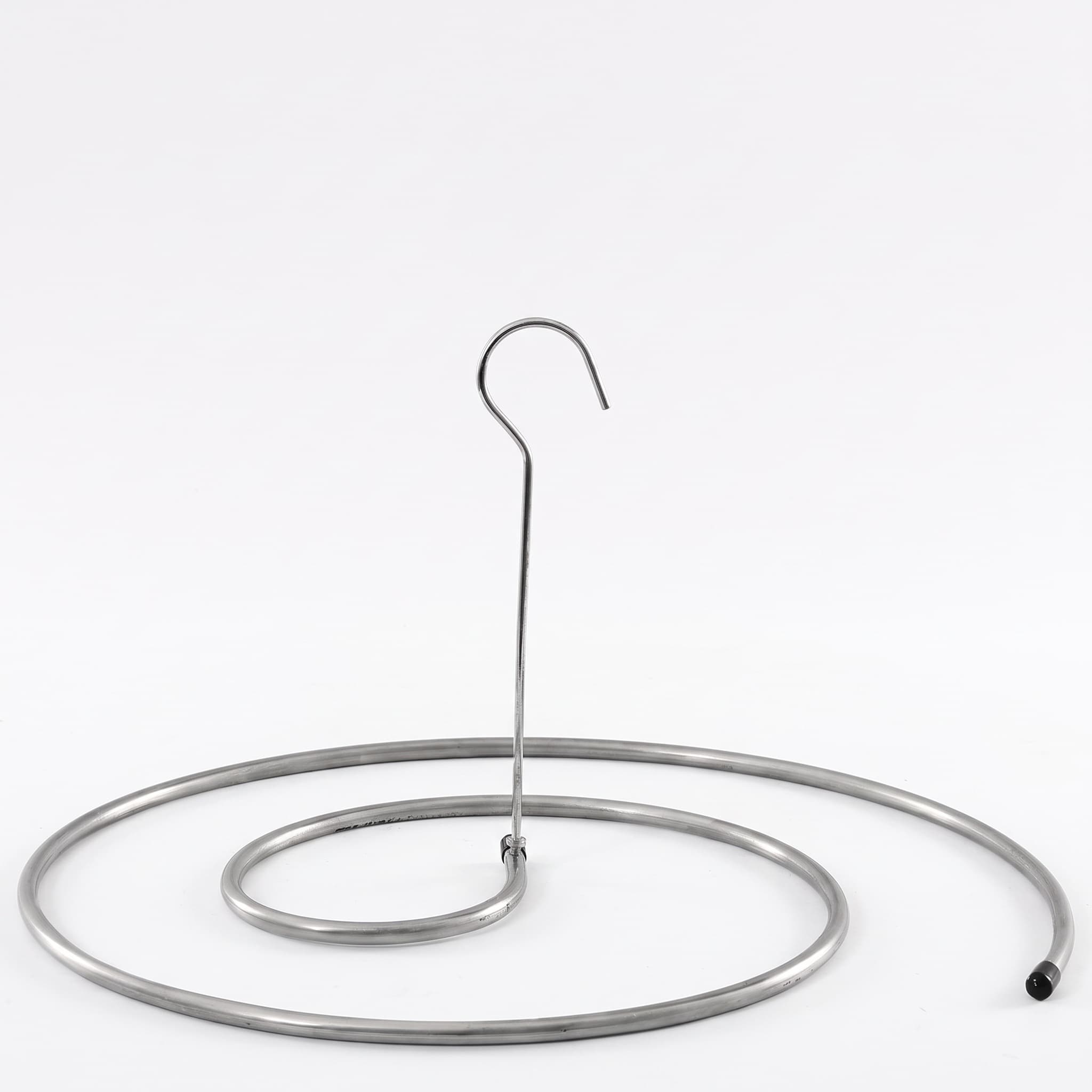 Varal Cabide Espiral de Inox 15x45cm de Diâmetro