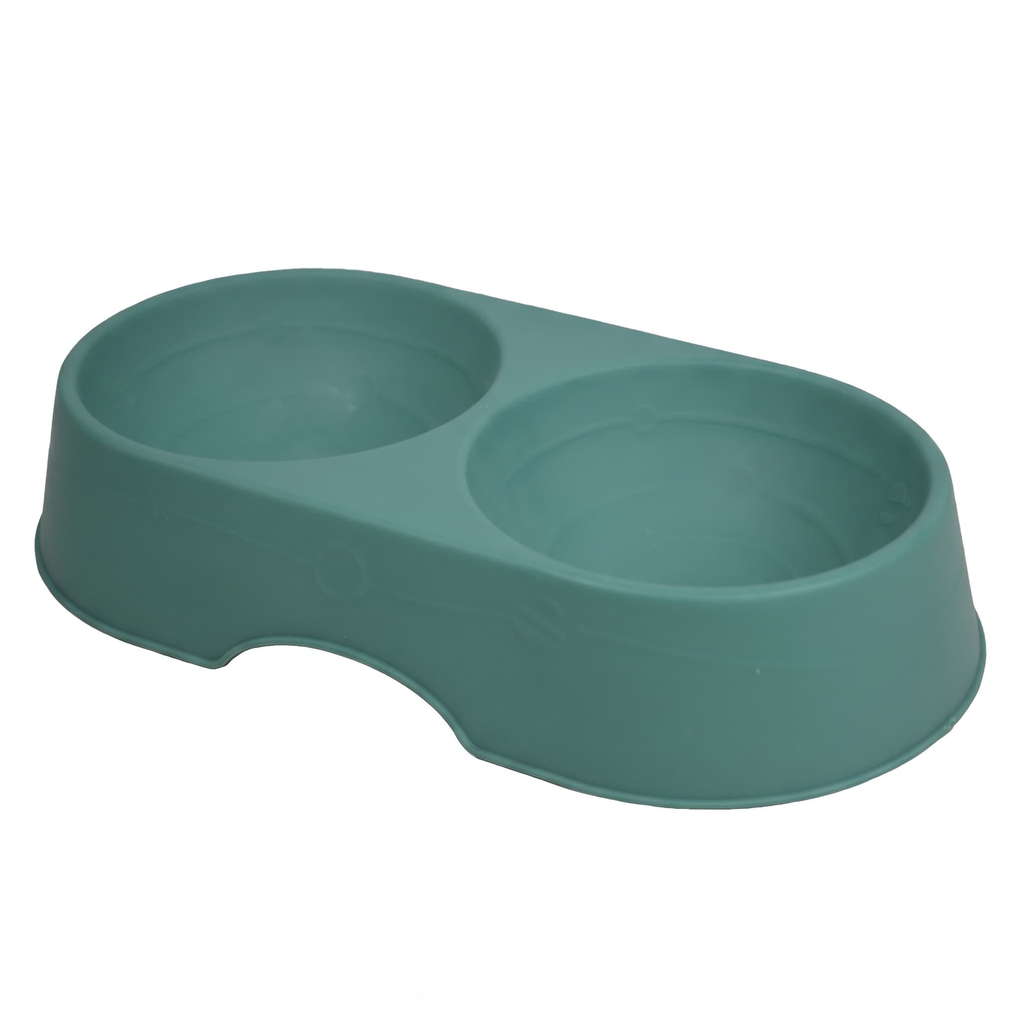 Comedouro Bebedouro Duplo de Plástico 500ml 27,5x15x5cm