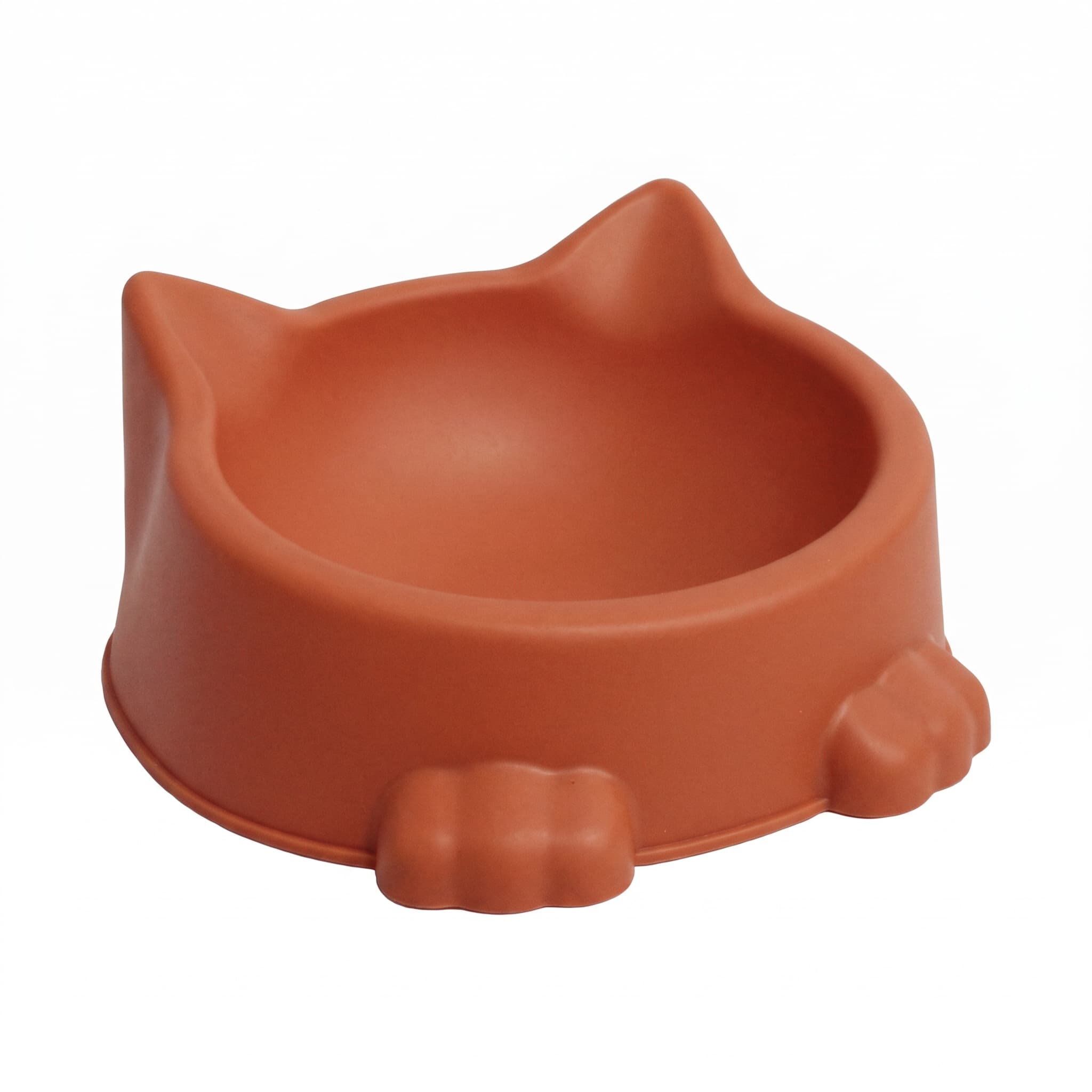 Comedouro Bebedouro de Plástico para Gato 200ml 17x9x4cm