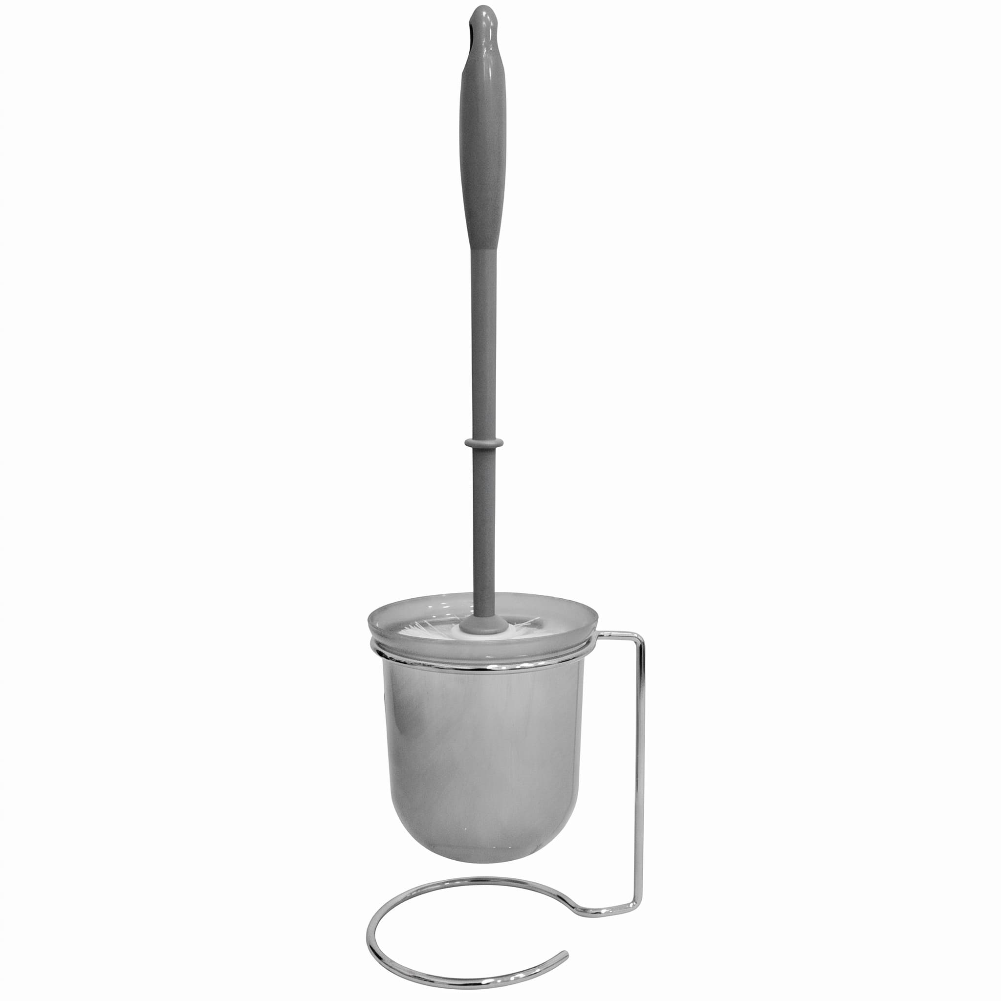 Escova Sanitária de Plástico com Suporte de Metal 37x10 cm Fu Xing