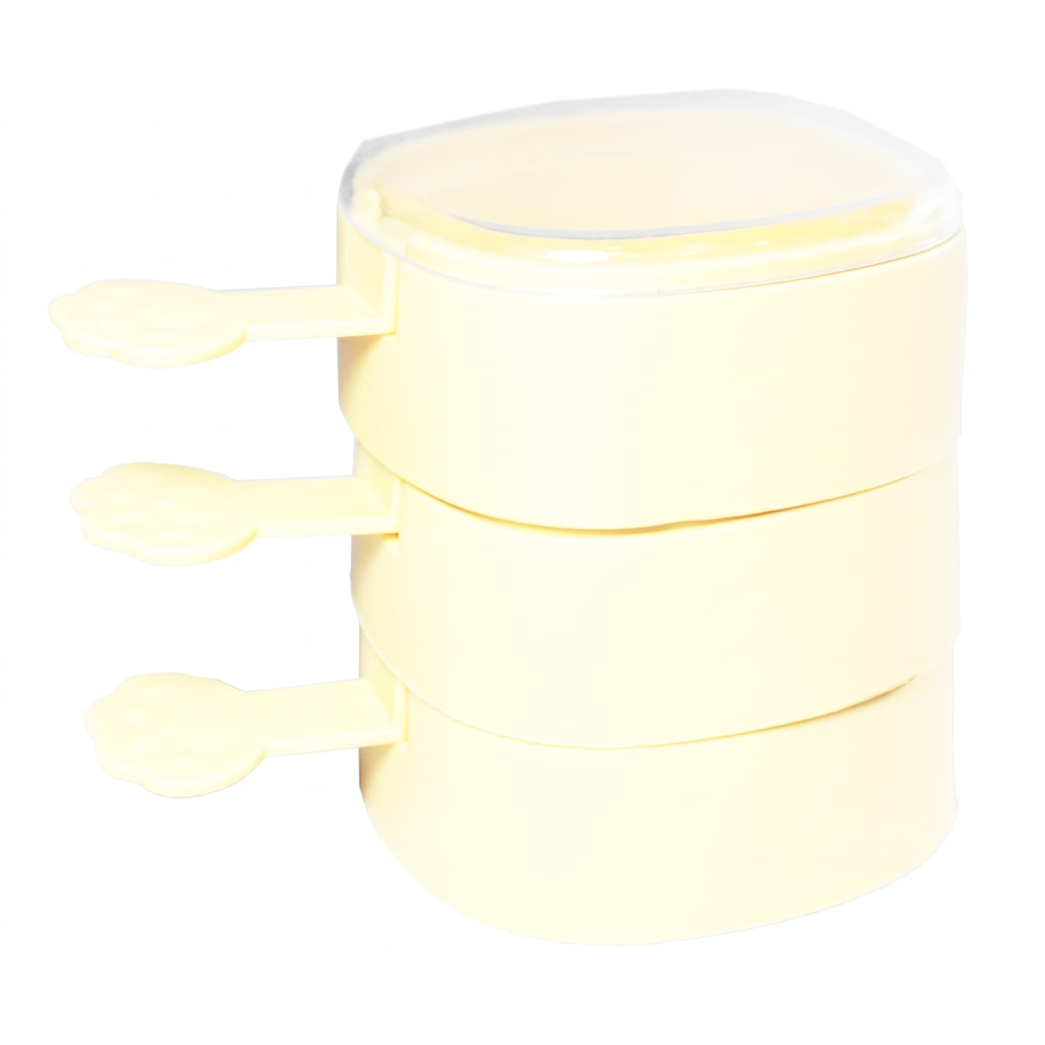 Forma de Silicone Quadrada Empilhável para Picolé com 3 Peças, 3 Cabos e Tampa 9x11,5x7,5 cm Top Rio