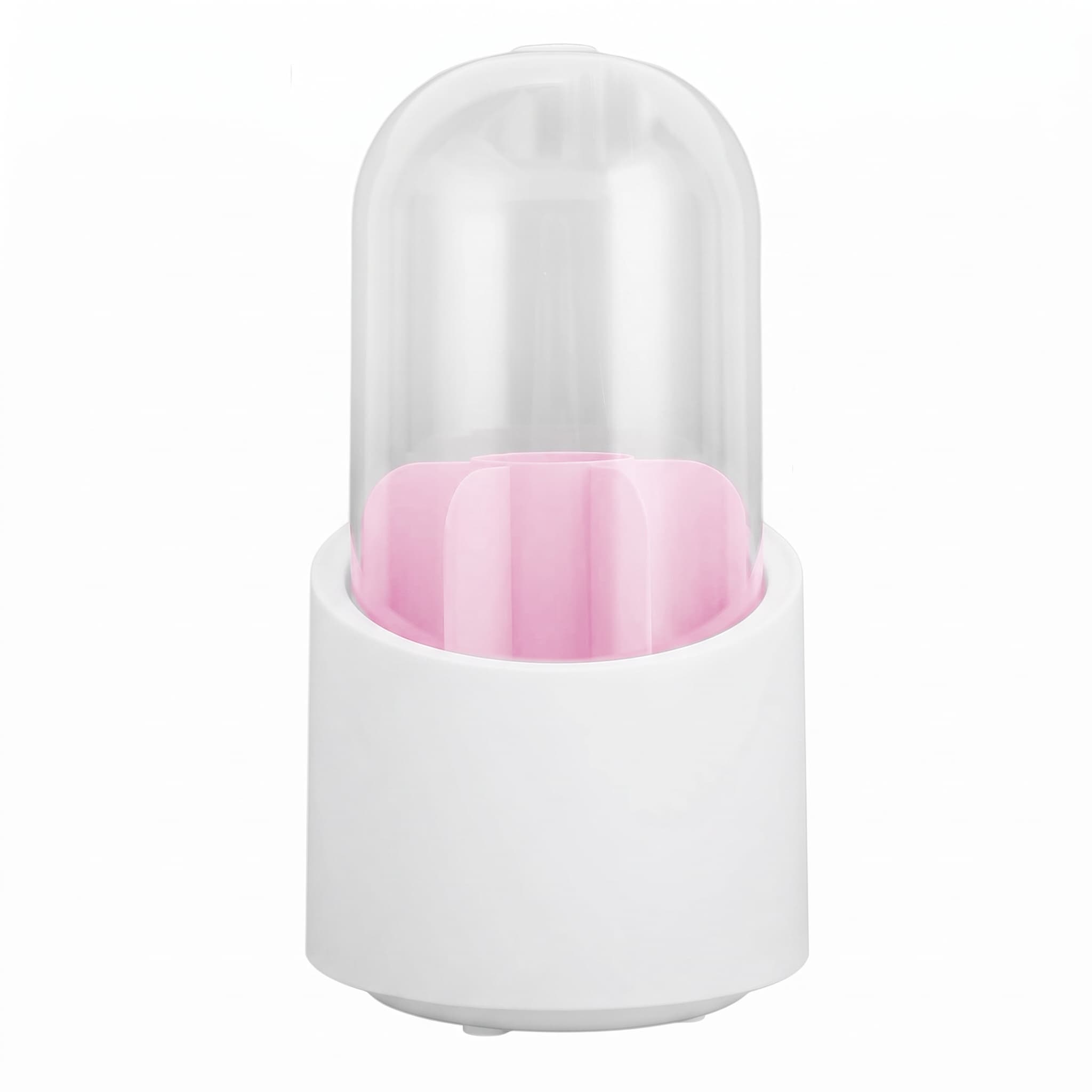 Organizador para Pincel Make / Maquiagem Giratório Cúpula de Plástico 7 Cavidades 15x12,5 cm de Ø Fu Xing