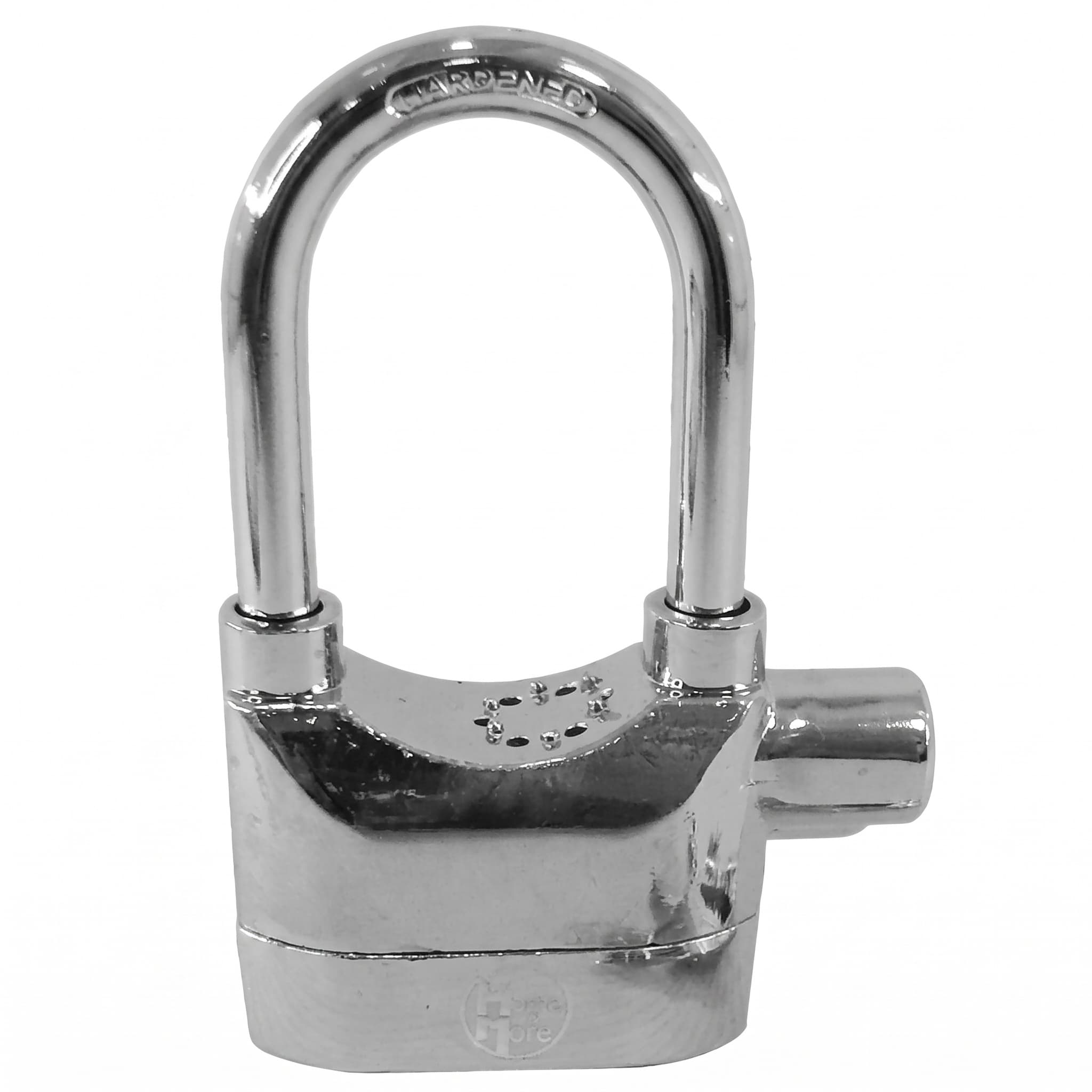 Cadeado 95 mm Haste Longa com Alarme e 3 Chaves a Bateria Home & More