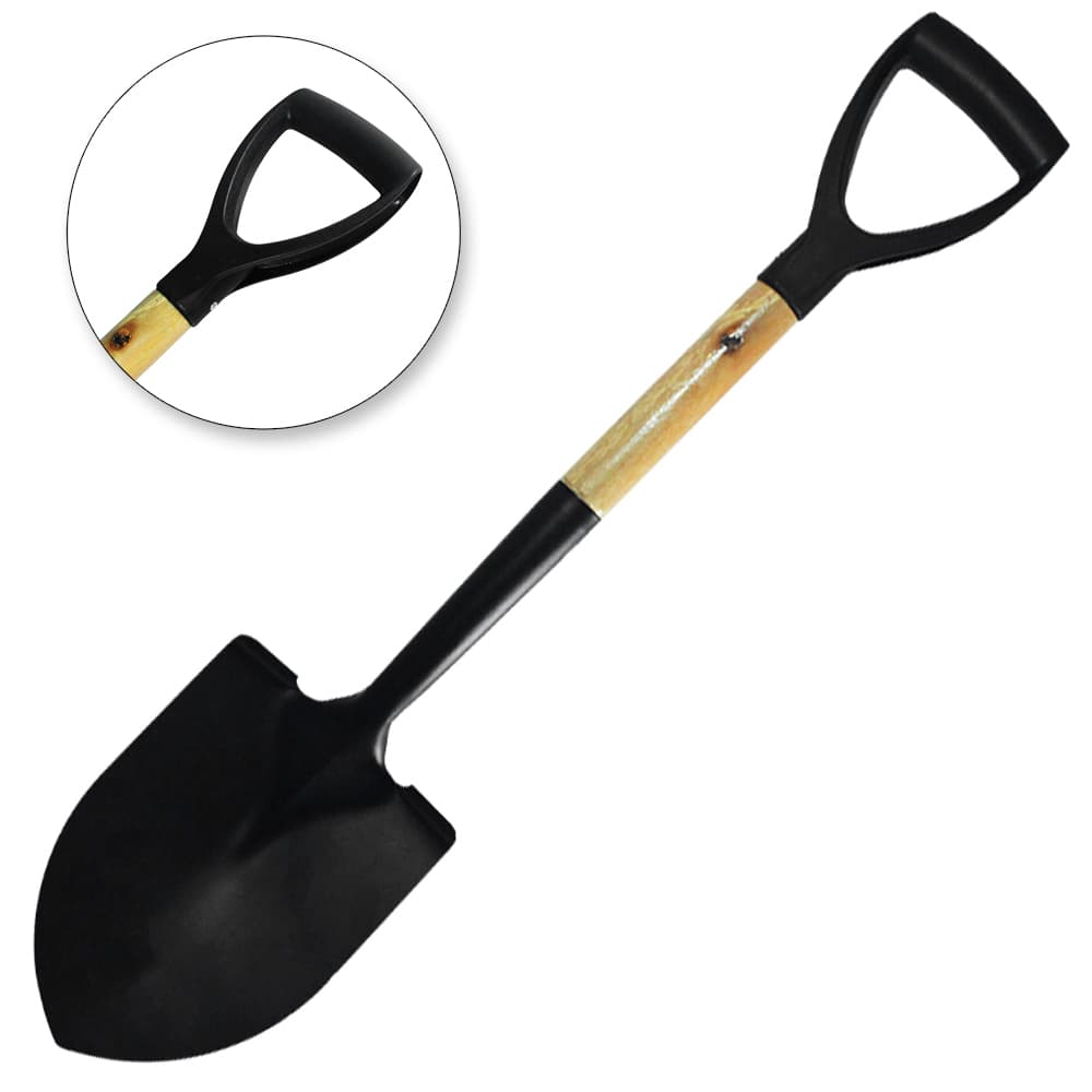 Pá de Bico para Jardim com Cabo de Madeira e Plástico 68,5 cm Fu Xing