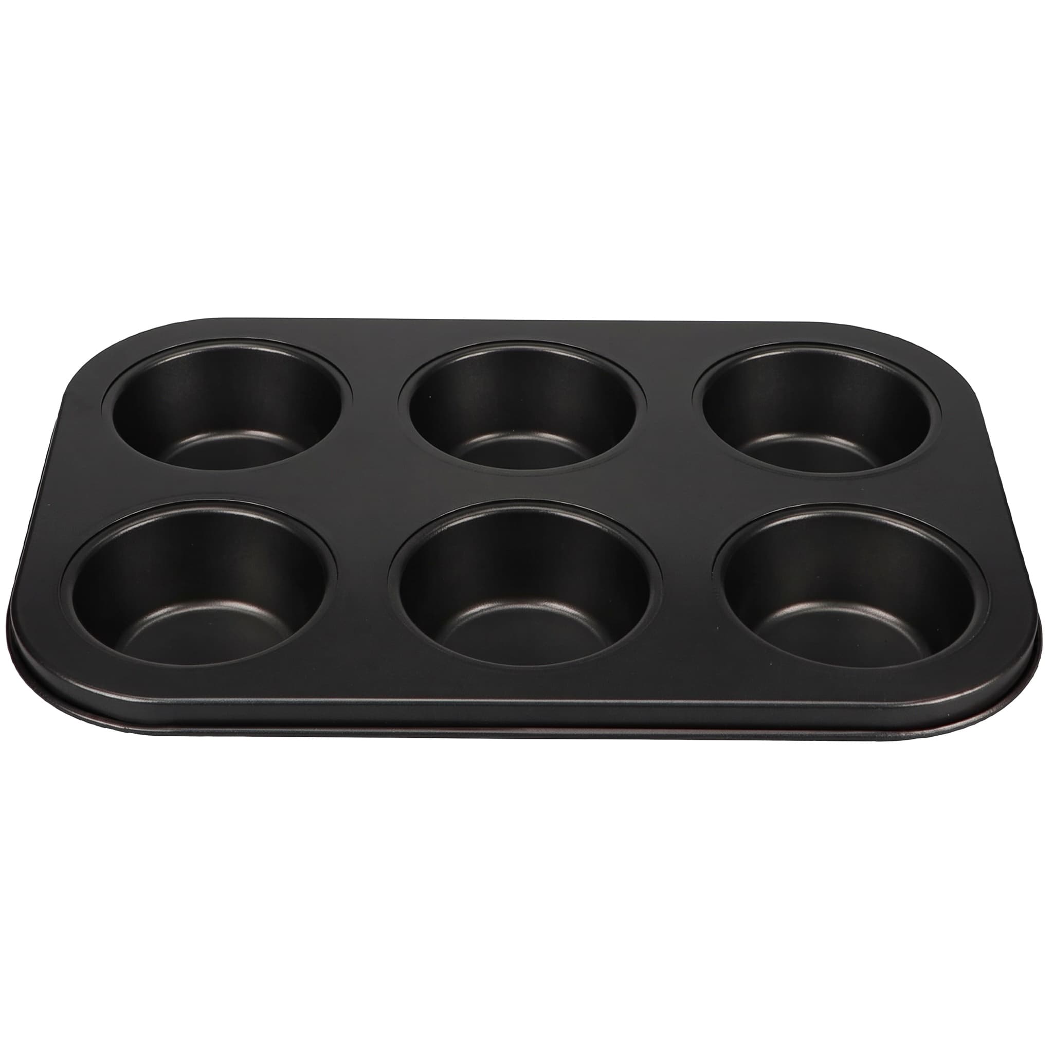 Forma Assadeira Antiaderente para Cupcake com 6 Cavidades 26x18 cm Wellmix