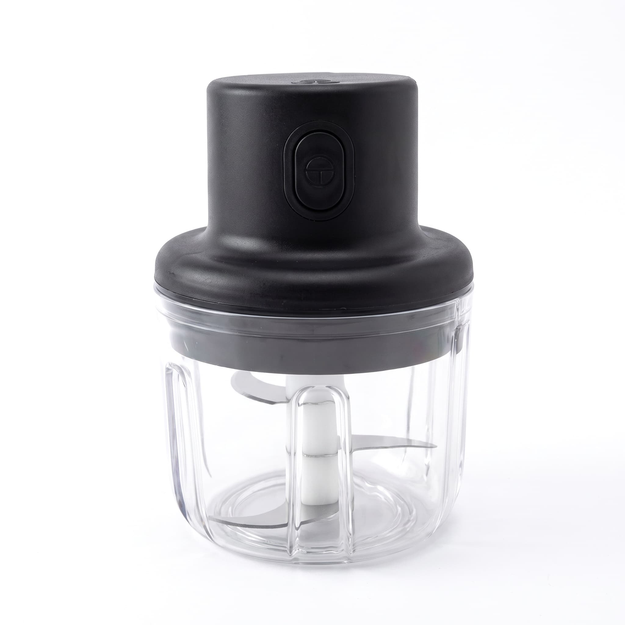 Processador de Alimentos Recarregável 3 Lâminas de Inox com Cabo USB 250 ml Belakaza