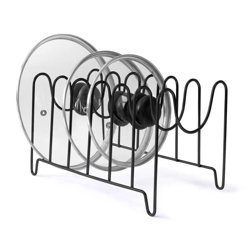 ORGANIZADOR DE TAMPAS DE APOIAR PRETO