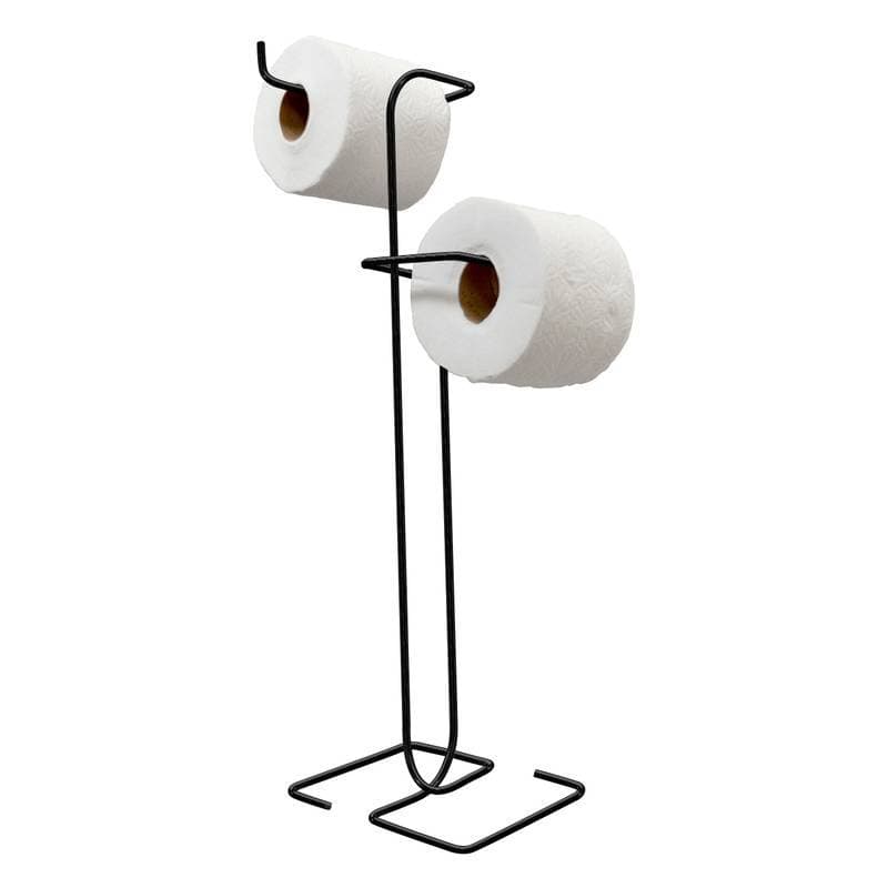 PORTA PAPEL HIGIÊNICO PRIME PRETO