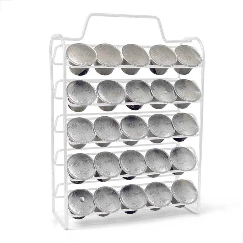 SUPORTE PORTA 50 CÁPSULAS NESPRESSO BRANCO