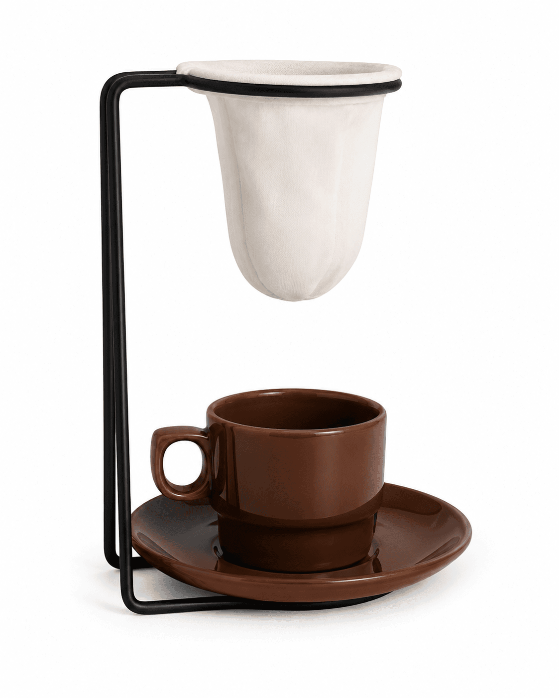 MINI COADOR DE CAFÉ INDIVIDUAL COM XICARA PLÁSTICO (SEM OPÇÃO ESCOLHA COR)