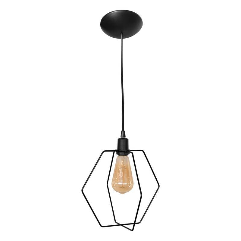 PENDENTE ARAMADO OSLO PRETO