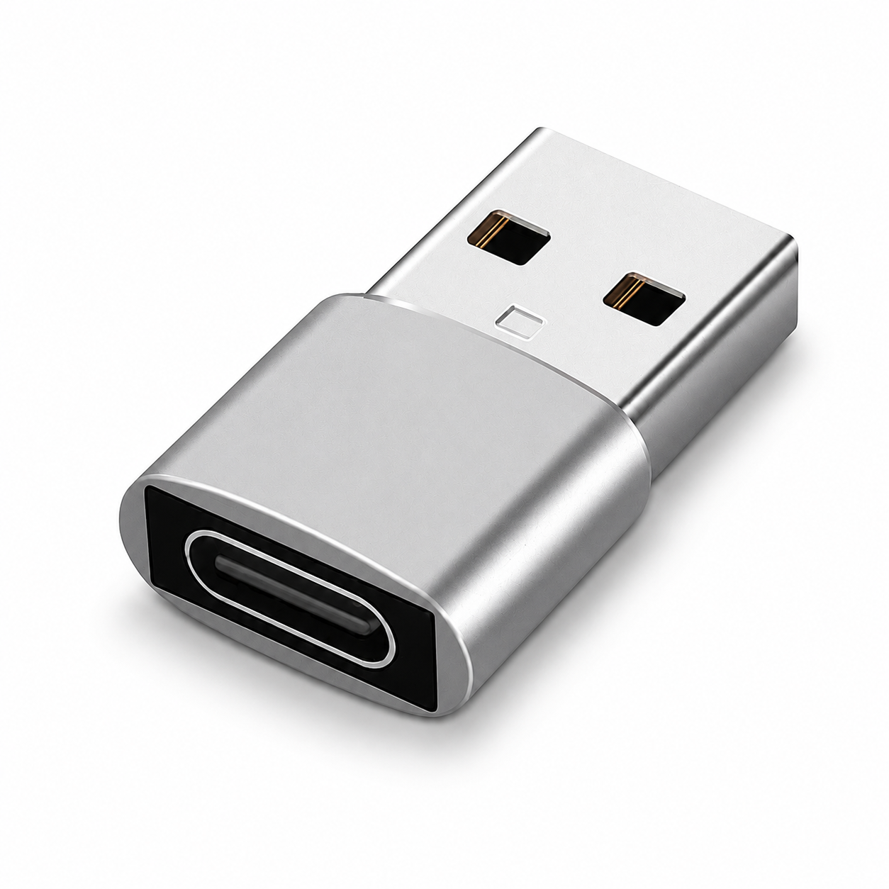 Adaptador USB A Macho para USB C Fêmea Type C Conversor